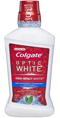 Colgate Total or Optic White Mouthwash 