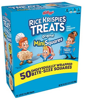 Kellogg’s, Rice Krispies Treats Crispy Marshmallow Mini-Squares