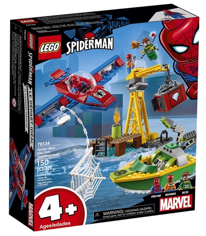 LEGO Marvel Spider Man Spider-Man: Doc Ock Diamond Heist 76134 Building Kit (150 Pieces) 