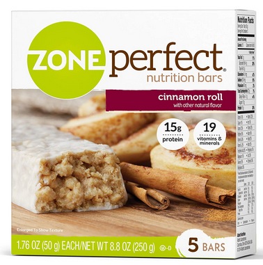 ZonePerfect Nutrition Snack Bars, Cinnamon Roll