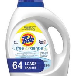 Tide Free and Gentle HE Laundry Detergent Liquid, 100 oz