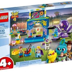 LEGO Disney Pixar’s Buzz Lightyear & Woody’s Colorful Carnival Mania Toy Story Building Playset