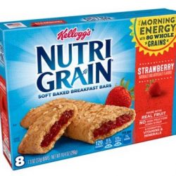 Kellogg’s Nutri-Grain Breakfast Bars 48-Count Only $8.78