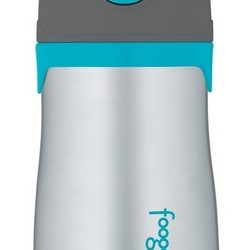 Thermos Foogo Vacuum Insulated Stainless Steel 10-Ounce Straw Bottle