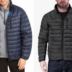 Hawke & Co. Outfitter Men's Packable Down Blend Puffer Jacket