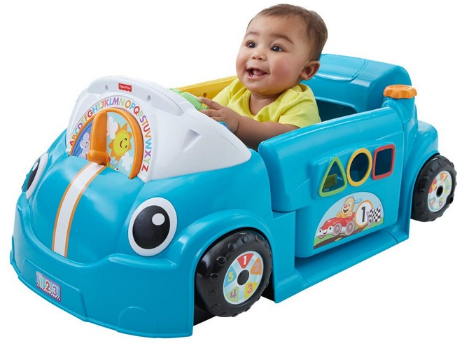 Fisher-Price Laugh & Learn Smart Stages Crawl Around Car