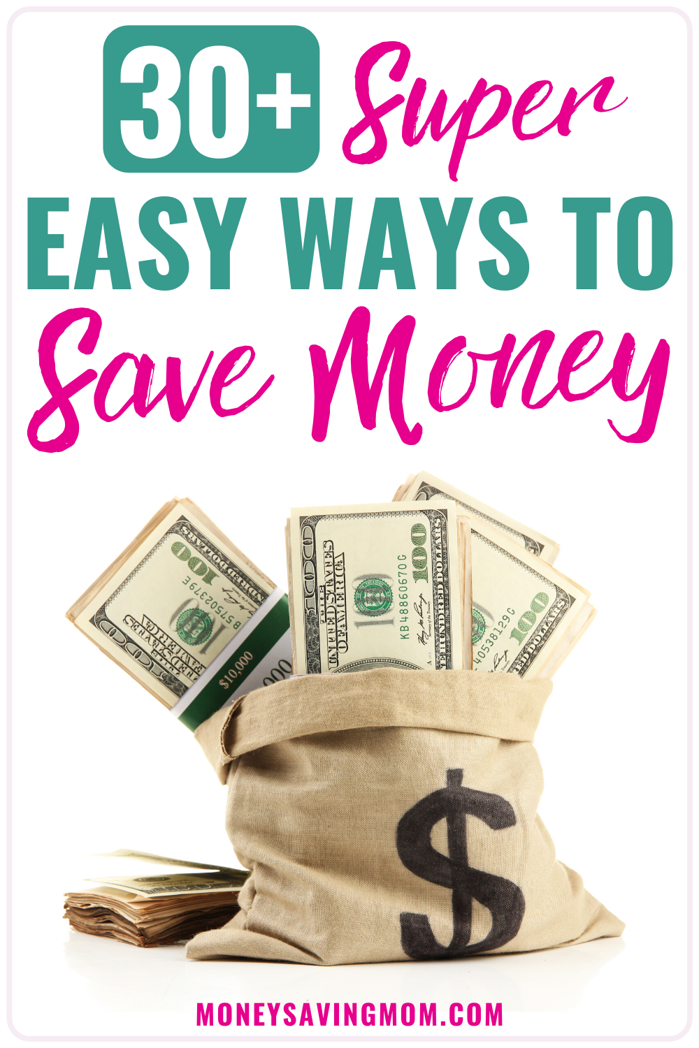 Easy Ways To Save Money 30 Ideas Money Saving Mom®
