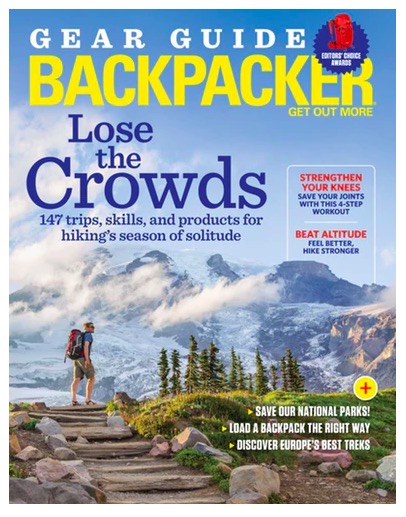 Backpacker Magazine Outdoor Gift