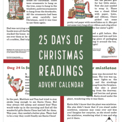 Christmas Reading Educational Advent Calendar
