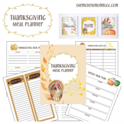 Free Thanksgiving Meal Planner