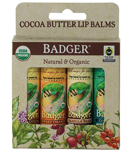 Gluten-Free Badger Lip Balms