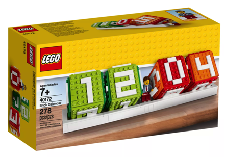 Unique LEGO Iconic Brick Calendar Gift