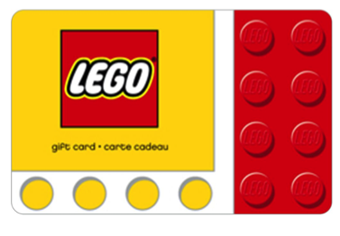 LEGO Store Gift Card Stocking Stuffer Idea