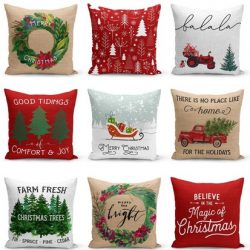 Farmhouse Christmas Pillow Collection