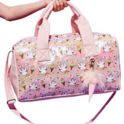 Pink Metallic Sweet Treats Gwen Duffel Bag