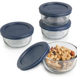 Anchor Hocking Classic Glass Food Storage Containers with Lids