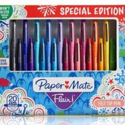 Paper Mate Flair Felt Tip Pen 20 Piece Set