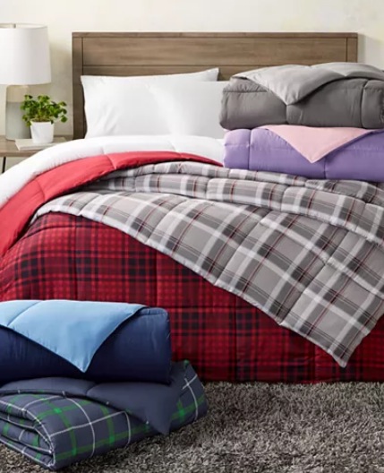 Martha Stewart Collection Essentials Reversible Down Alternative Comforter
