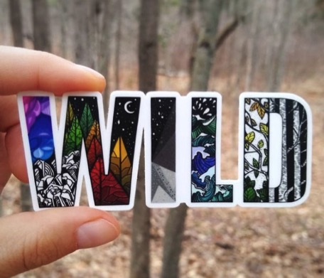 Wild Slice Sticker for Outdoor Gifts