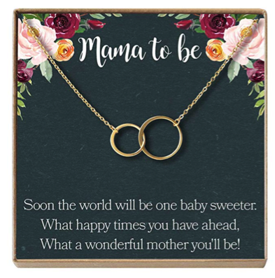 mama to be necklace gift idea