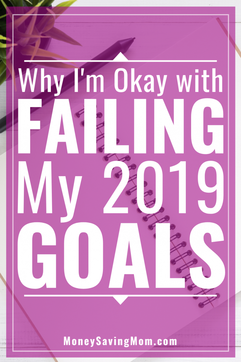Why I Failed on My Goals for 2019 (and why I'm okay with it) | Money ...