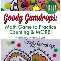 Free Printable Gingerbread Counting Game