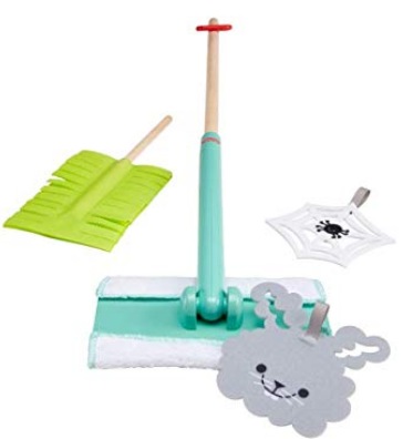 Fisher-Price Clean-up and Dust Set - 5-Piece Pretend Play Gift Set 