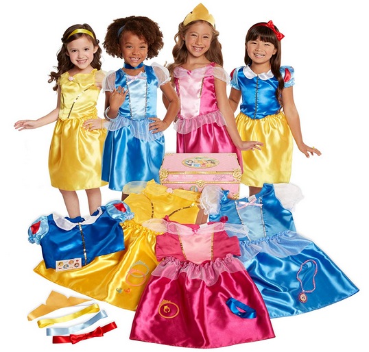Disney Princess Dress Up Trunk Deluxe 21Piece