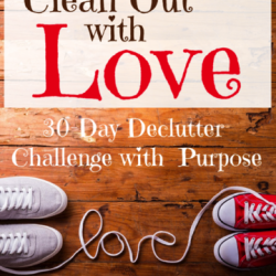 Clean Out With Love Decluttering Challenge