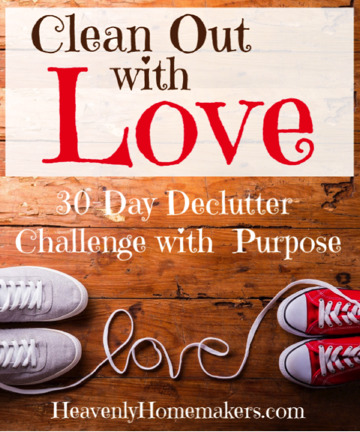 Clean Out With Love Decluttering Challenge