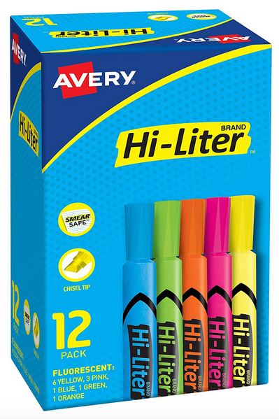 Avery Hi-Liter