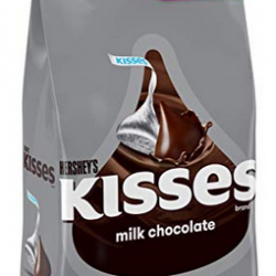 HERSHEY'S KISSES Valentines Candy, Bulk Chocolate Candy, 35.8 Ounce
