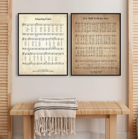 Large Hymn Posters