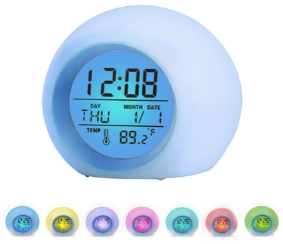 BZ Colored Alarm Clock for Kids