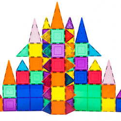 101-Piece 3D Magnetic Building Tile Play Set