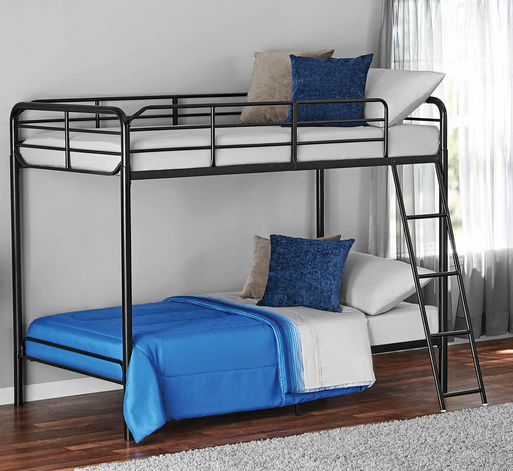 Mainstays Twin over Twin Metal Bunk Bed