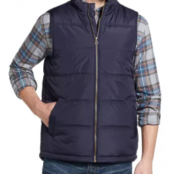 Men's Weatherproof Vintage Zip-Front Vest