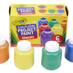 Crayola Washable Kids Paint 6-Count $4.64
