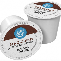 Amazon Brand - 100 Ct. Happy Belly Light Roast Coffee Pods