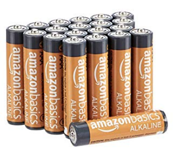 AmazonBasics AAA 1.5 Volt Performance Alkaline Batteries