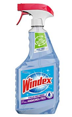 Windex Ammonia-Free Glass Cleaner Spray Bottle