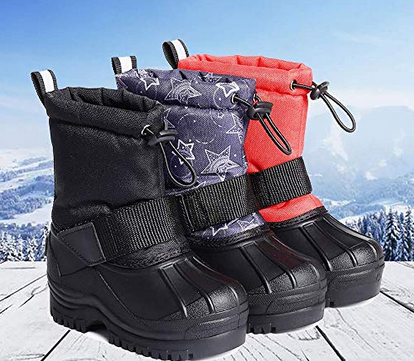 Kid's Insulated Waterproof Snow Boots