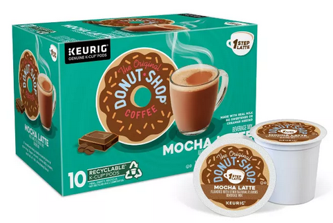 Donut Shop One Step Latte K-Cups 10-Count Boxes