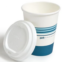 Perk Paper Cup & Lid Combo