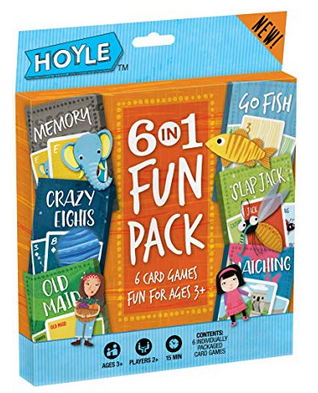 Hoyle Kid's 6 in 1 Fun Pack Card Games