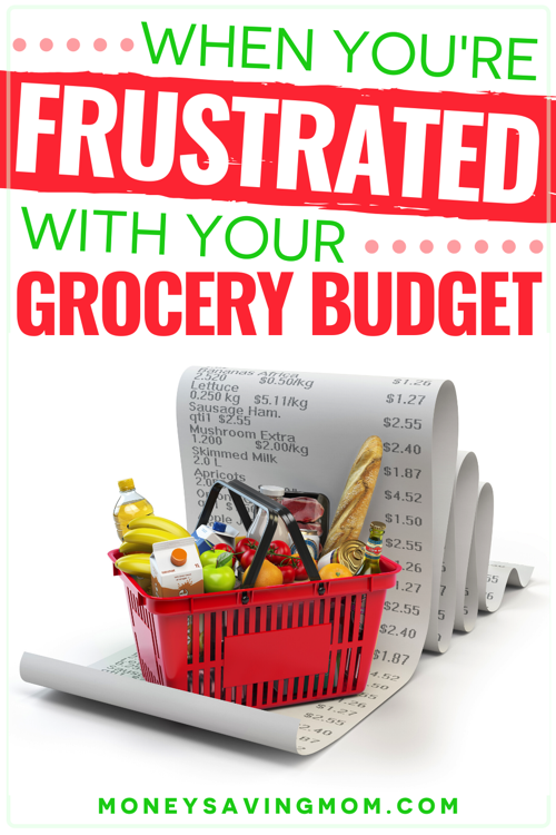 Grocery Budget Frustration