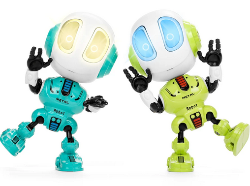 Set of 2 Samesies Mini Talking Toy Robots