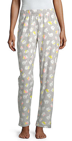 Sleep Chic Womens Microfleece Pajama Pant