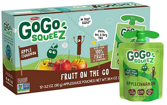 GoGo squeeZ Applesauce on the Go