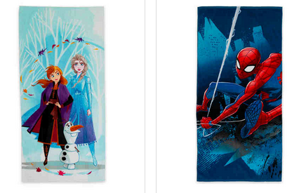 Disney & Marvel Character Beach Towels Just $5.84